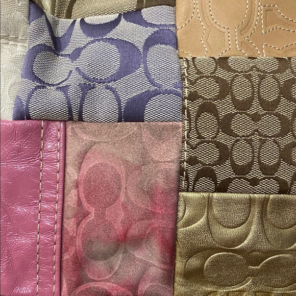 Coach patchwork purse - Picture 5 of 7